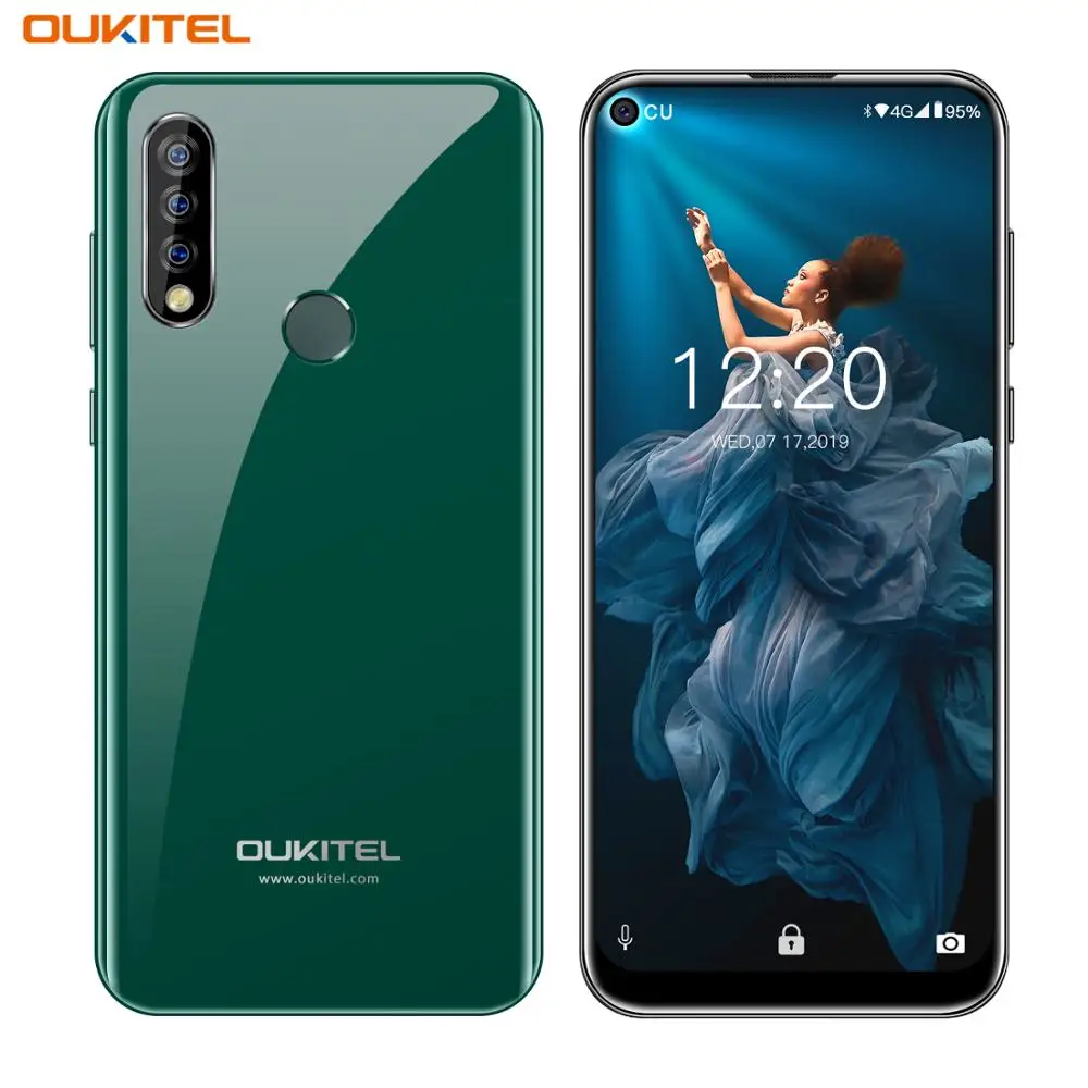 LTE 4G OUKITEL C17 Pro 6 35 дюймовый мобильный телефон Android 9 0 MT6763 Восьмиядерный ОЗУ 4 Гб ПЗУ 64