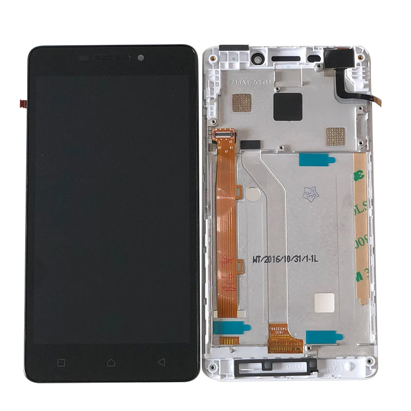Axisinternational для 5," lenovo VIBE P1M ЖК-дисплей сенсорный экран дигитайзер Рамка для lenovo P1Ma40 P1mc50 ЖК