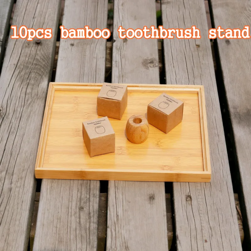 

Новый стиль, деревянный держатель для зубной щетки, стандартная деревянная бамбуковая подставка для зубной щетки с коробкой