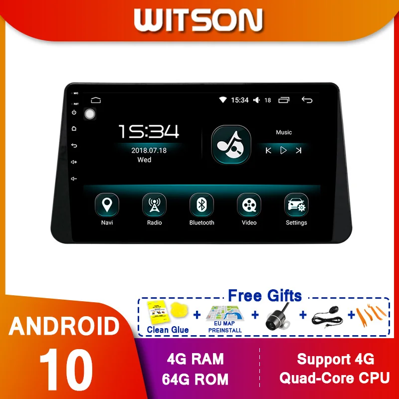 WITSON 10 2 &quotFULL HD сенсорный экран Android 0 Восьмиядерный Автомобильный GPS