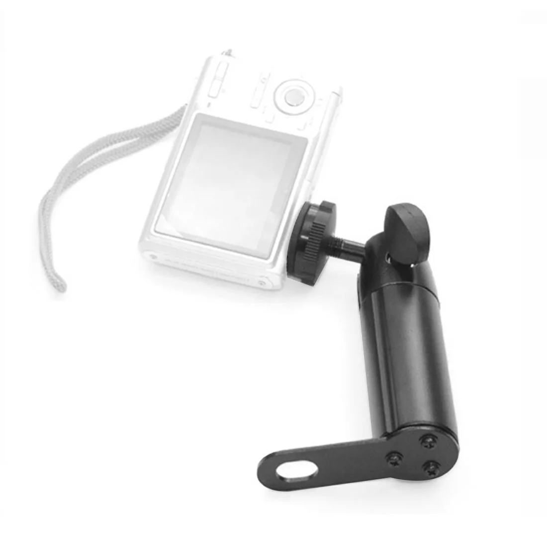 

Motorcycle Rearview Mirror Mount Bracket Handle Bar Clamp Camera Holder for GoPro Hero 8 7 6 5 Yi SJCam Eken for DJI Osmo Action