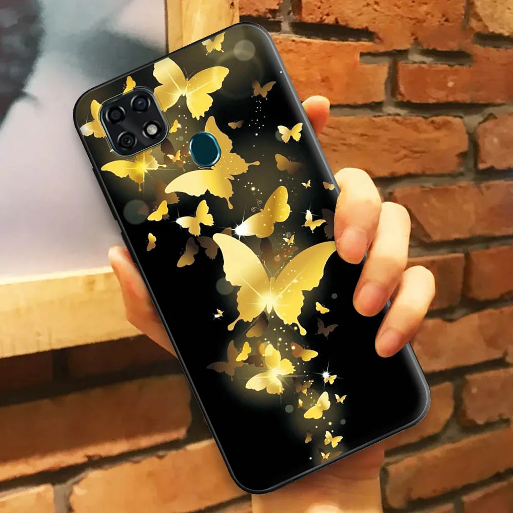 Мягкий чехол для ZTE Blade V2020 Vita силиконовый телефона s бампер милая кошка цветок 6 49
