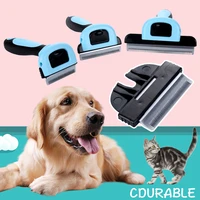 hair removal comb for dogs cat brush grooming tools pet detachable clipper attachment pet trimmer combs hair brush trimmer