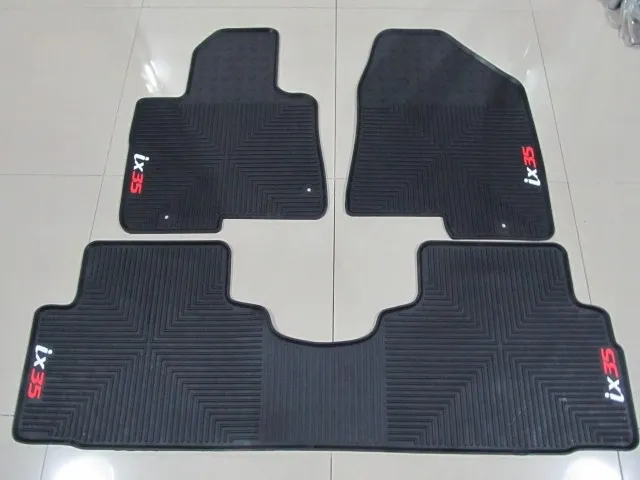 

Special Latex Non Slip Carpets No Odor Waterproof Anti Skip Rubber Car Floor Mats for Hyundai Ix35