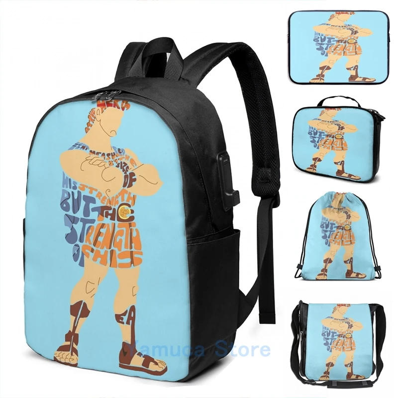 

Новинка 2021, детский рюкзак с забавным графическим принтом и USB-зарядкой, школьные ранцы для мужчин и женщин, дорожная сумка для ноутбука, дет...
