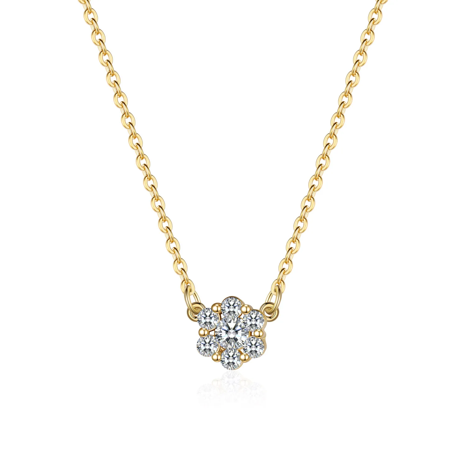 

Hexagonal Inlaid Stone Small Pendant Exquisite Temperament Banquet Gift City Girl Free Shipping