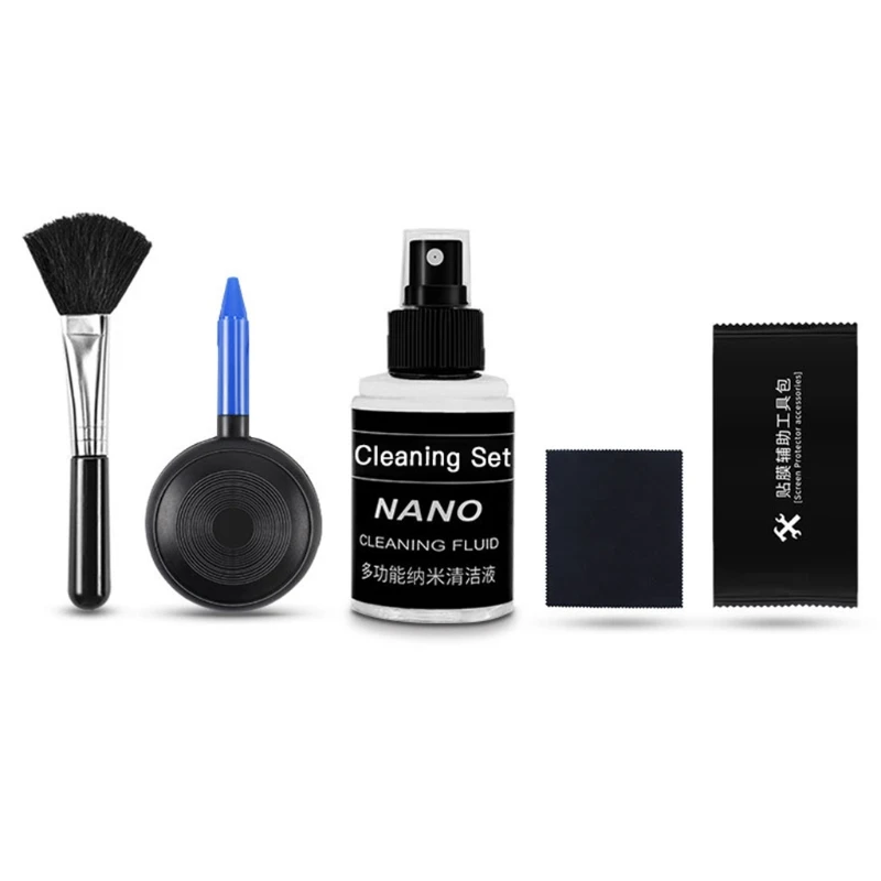 

Screen Cleaner Kit Best for Phones Eyeglasses Readers LED TV Screen Cleaner and Computer Screen Cleaner 5pcs