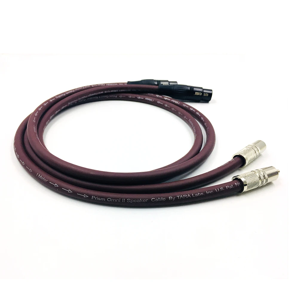 1 пара Hi end HIFI 2RCA TO 2XLR OFC PCOCC Female XLR к Male RCA аудио кабель кабели проводная линия|Кабели