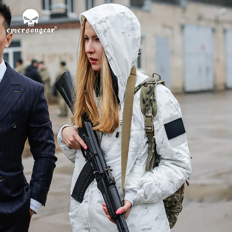 MCAP Emersongear тактическая теплая куртка женская мужская с капюшоном охотничья тактическая куртка S серия повседневная пара уличная MC охотничья куртка - Цвет: MCAP