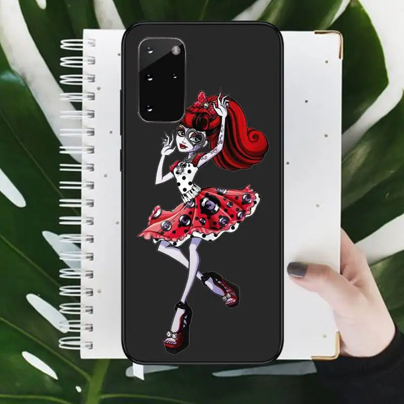 

FHNBLJ Monster High Luxury Phone Case For Samsung S6 S7 edge S8 S9 S10 e plus A10 A50 A70 note8 J7 2017