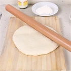 Антипригарная деревянная скалка для торта, помадки, выпечки, печенья, лапши, печенья, Скалкакухонный ролик для торта, инструменты для выпечки