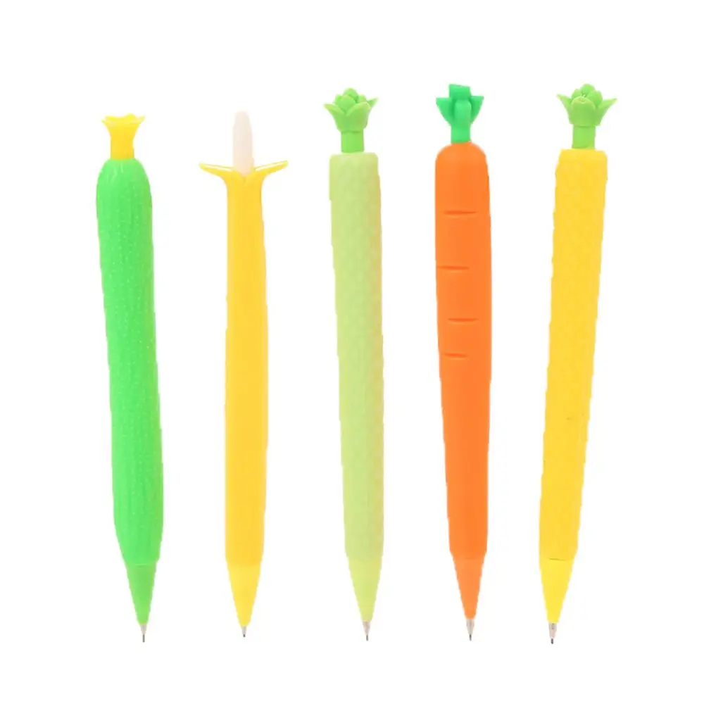 Мультяшный карандаш с фруктами ручка для рисования банан морковь огурец ананас