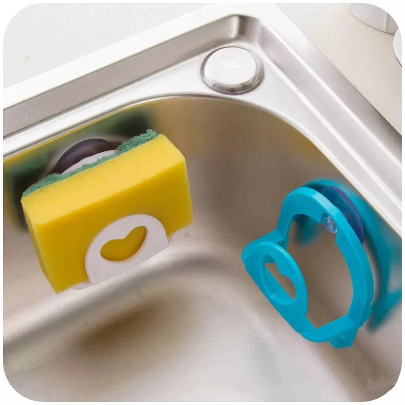 

Multi-functional Bathroom Shelf Towel Soap Dish Holder Kitchen Sink Dish Sponge Drain Storage Holder Rack Robe Hooks Suction Cup