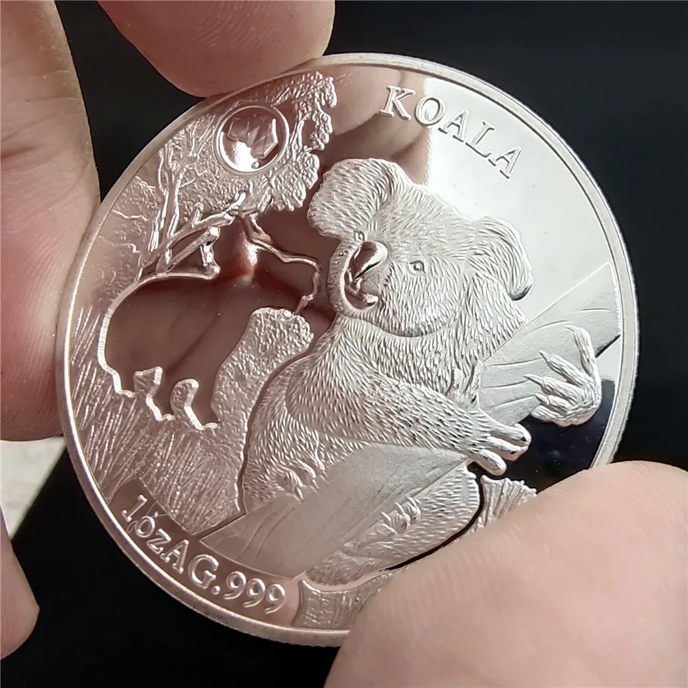 6 шт. 2019 австралийские серебряные монеты коала морская крокодиловая змея-кенгуру