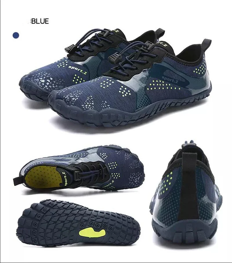 Мужские и женские акватуфли обувь для плавания пляжные спортивные