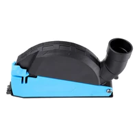universal surface cutting dust shroud for angle grinder 4 inch to 5 inch dust collector attachment cover blue power tool