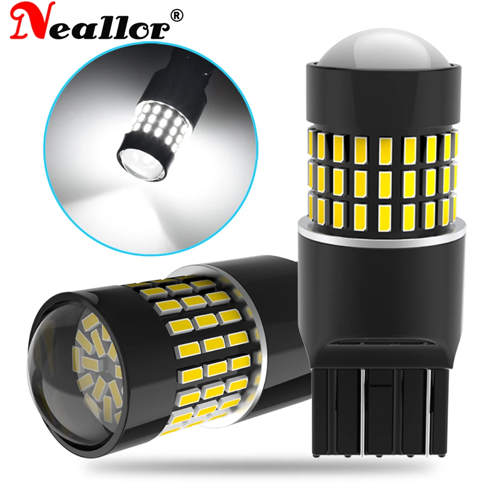 

2x T20 7443 W21W Led Canbus 12v Drl Turn Signal Side Lights Bulb Car 1156 P21w S25 Ba15s Auto Diode Lamps For Mazda cx5 3 cx3 6