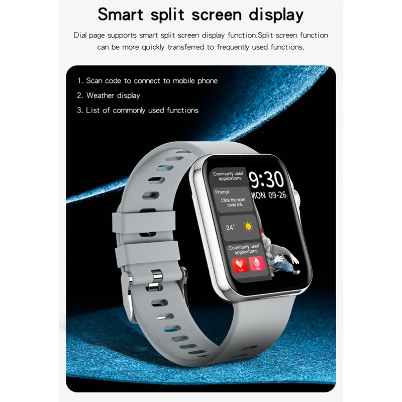 

D06 Smartwatch Bluetooth Call 1.6Inch Full Press Waterproof Outdoor Sports Multi-Function Smartwatch