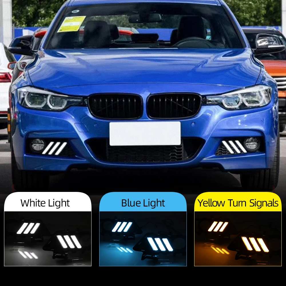 CSCSNL 2 шт. для BMW F30 3 серии 2018 2019 дневные ходовые огни Светодиодный ные DRL