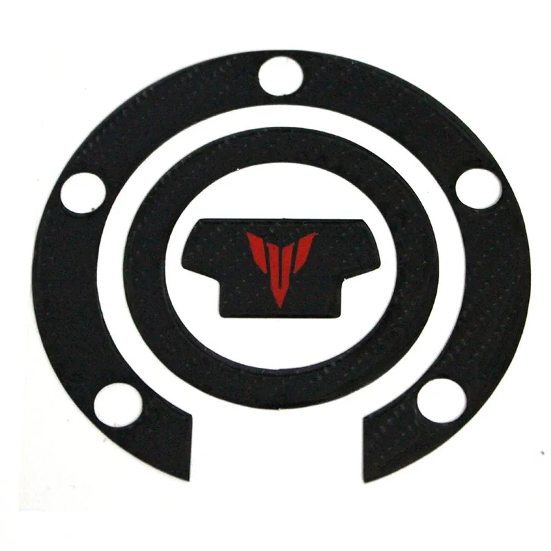 

K-SHARPMOTOR K-CGTCP-21 3D углеродное волокно бак газа кепки Pad наполнитель чехла стикеры наклейки подходят YAMAHA MT-07 MT-09