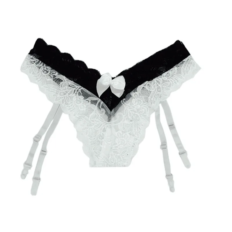 White Garter Кружева Перспектива Свадебные Подвязки Пояс+ сексуальные чулки сексуальное женское бельё женские сексуальные Medias прозрачные нейлоновые Panyhose женский набор чулок - Цвет: White Garter