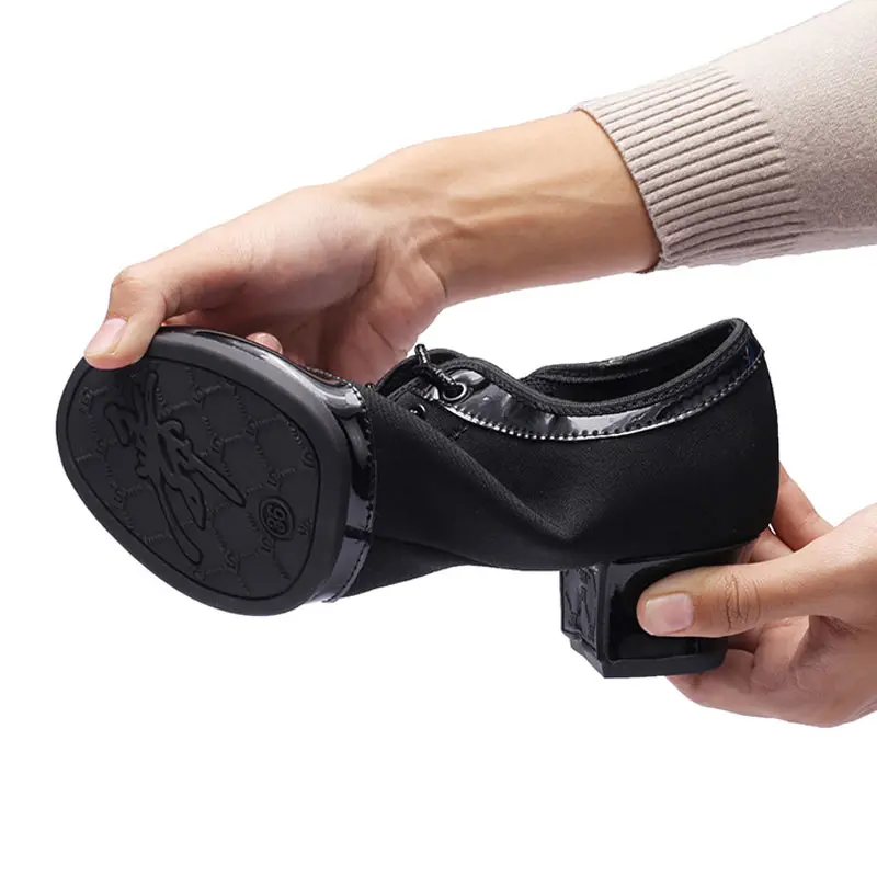 New Latin Dance Shoes Woman Ballroom Jazz Salsa Dancing Shoes Heeled 3CM/5CM Adult Tango Practice Dance Shoes Women's Sneakers