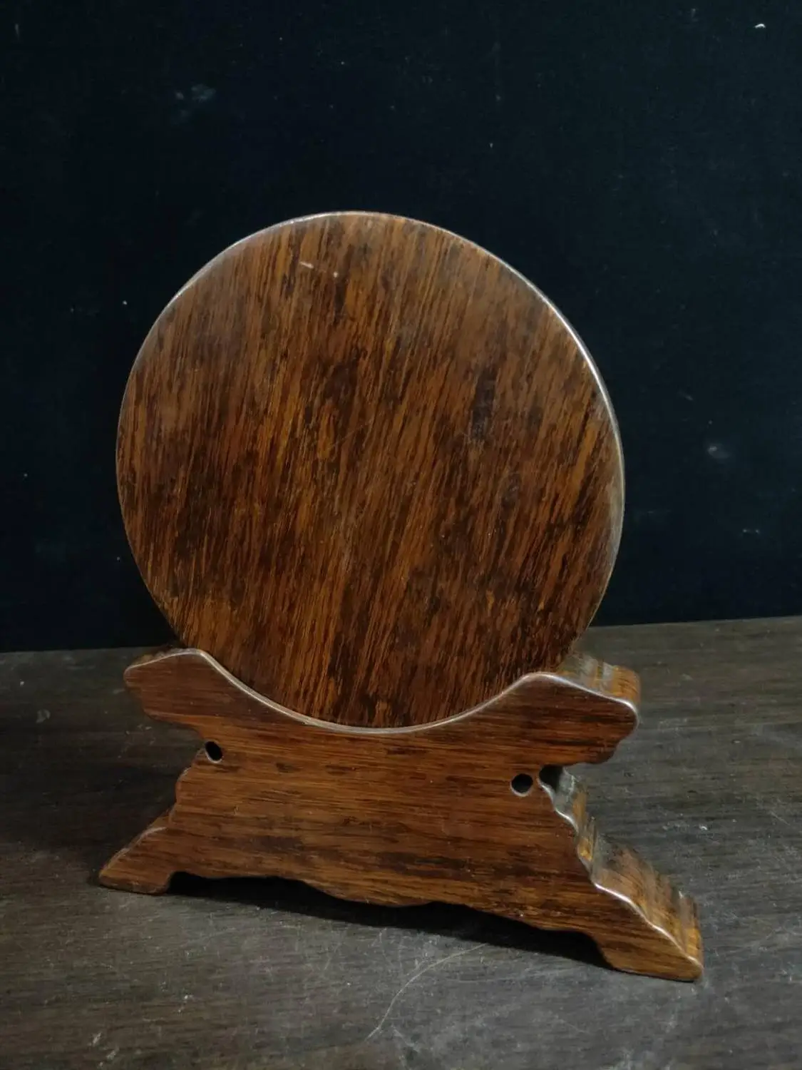 

wedding decoration Chinese Boxwood Seikos Wood Carving statue Bi-wing bird implies bi-flying woodcarving, removable screen