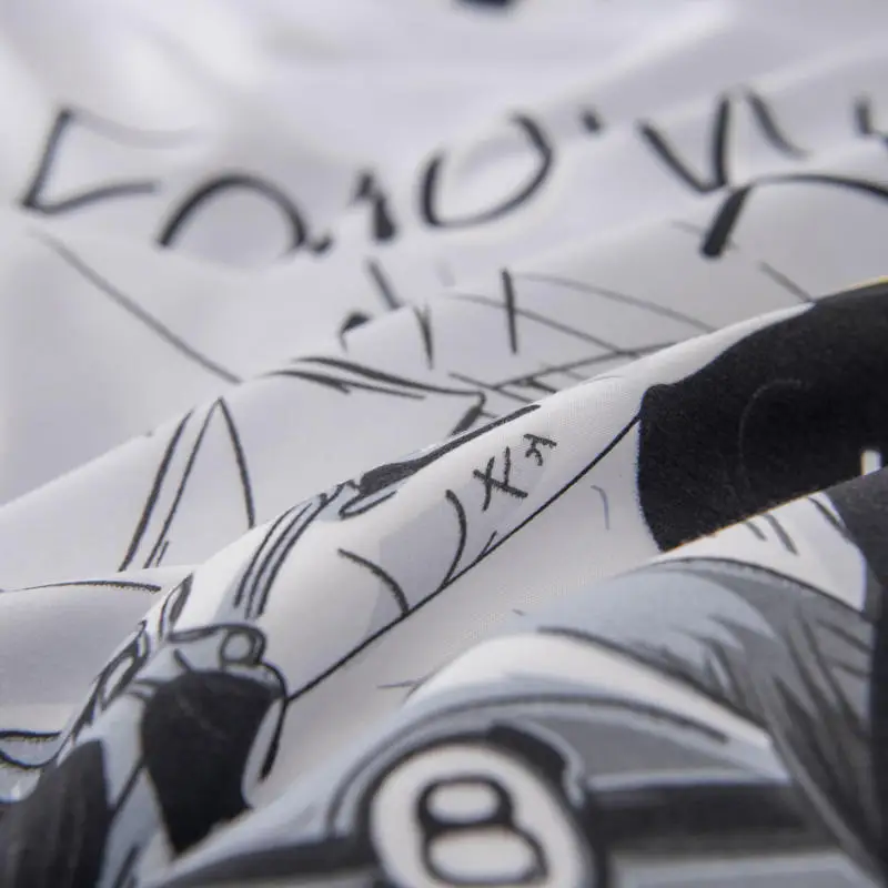 Серый цвет пододеяльник простыня наволочка набор королева размер с принтом