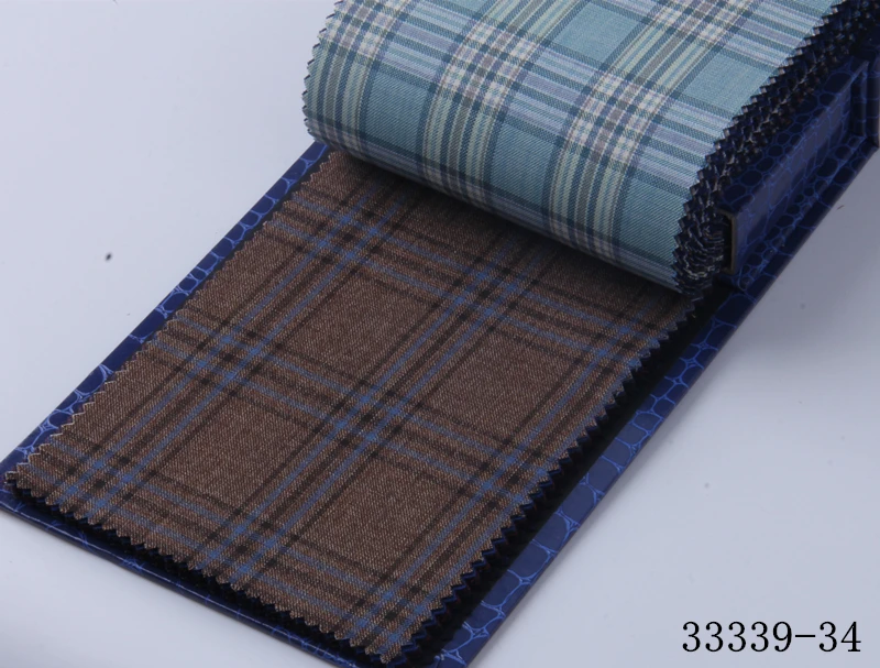 33339-34 На заказ, мужской костюм bespoke, двубортный, серый, в клетку, мужской свадебный смокинг, классический мужской свадебный костюм для мужчин - Цвет: 33339-34