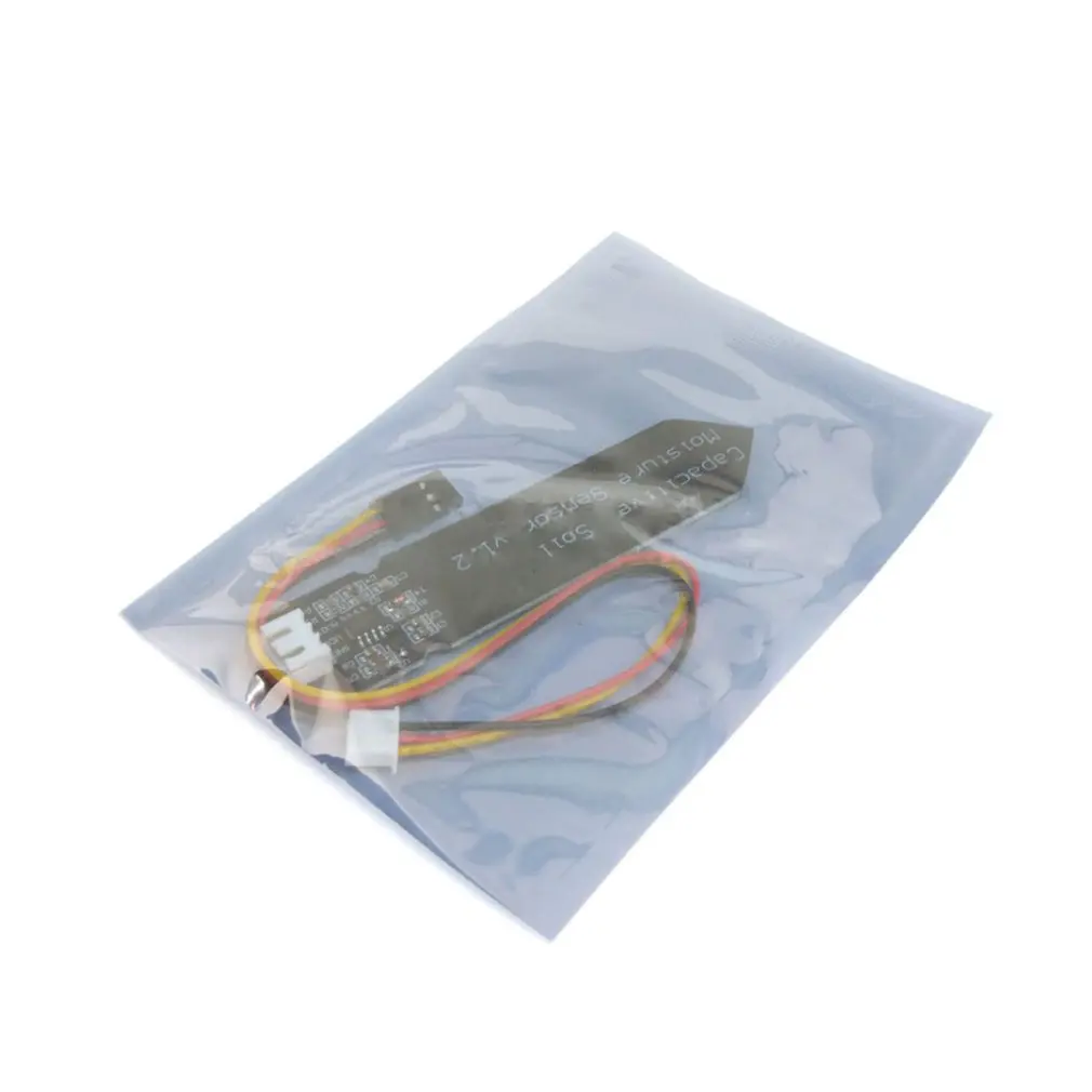 

Hw-390 Capacitive Soil Moisture Sensor Not Easy To Corrode Wide Voltage Operation Wire Feeding Black