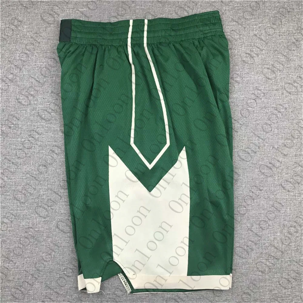 

Free 2021 Men's America Basketball Milwaukee Shorts For Sports Shorts Ball Shorts