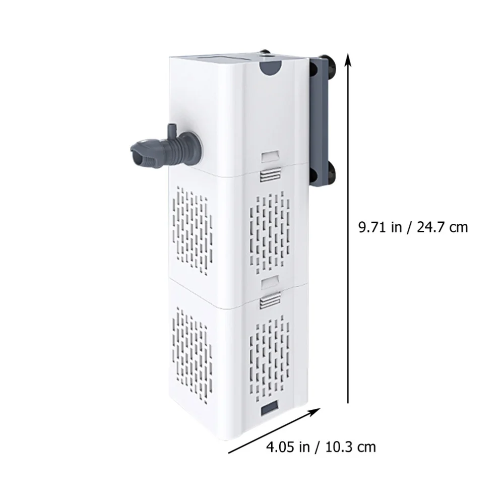 

1Pc Fish Tank Filter Practical Aquarium Water Pump for Home White