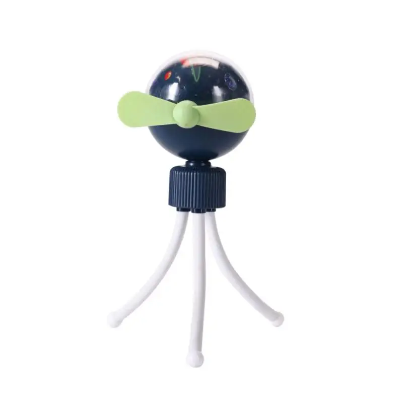 

Night Light Starry Sky Atmosphere Light USB Handheld Charging Portable Outdoor Mini Fan Starry Sky Projection Octopus Fan