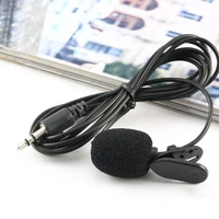 mini 3 5mm usb microphone lapel lavalier pc phone camera portable external buttonhole microphones for iphone laptop computer