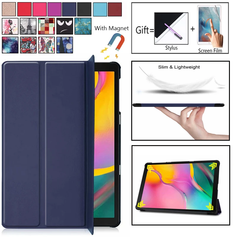 Магнитный чехол для планшета Samsung Galaxy Tab A 2019 Женский T510 T515 чехол-подставка 10 1