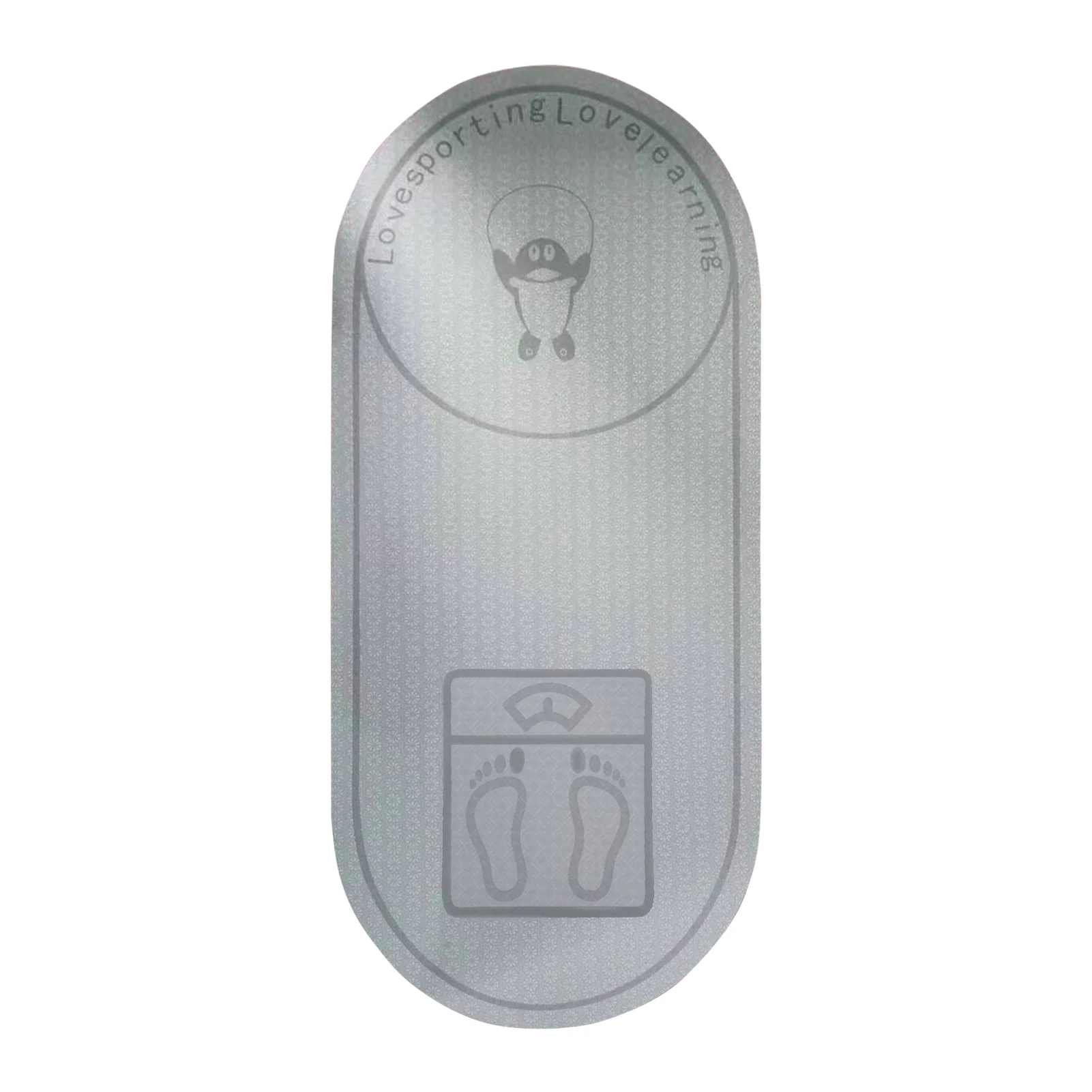 Нескользящий Коврик для йоги из ТПЭ напольный шнурок скакалки амортизирующий