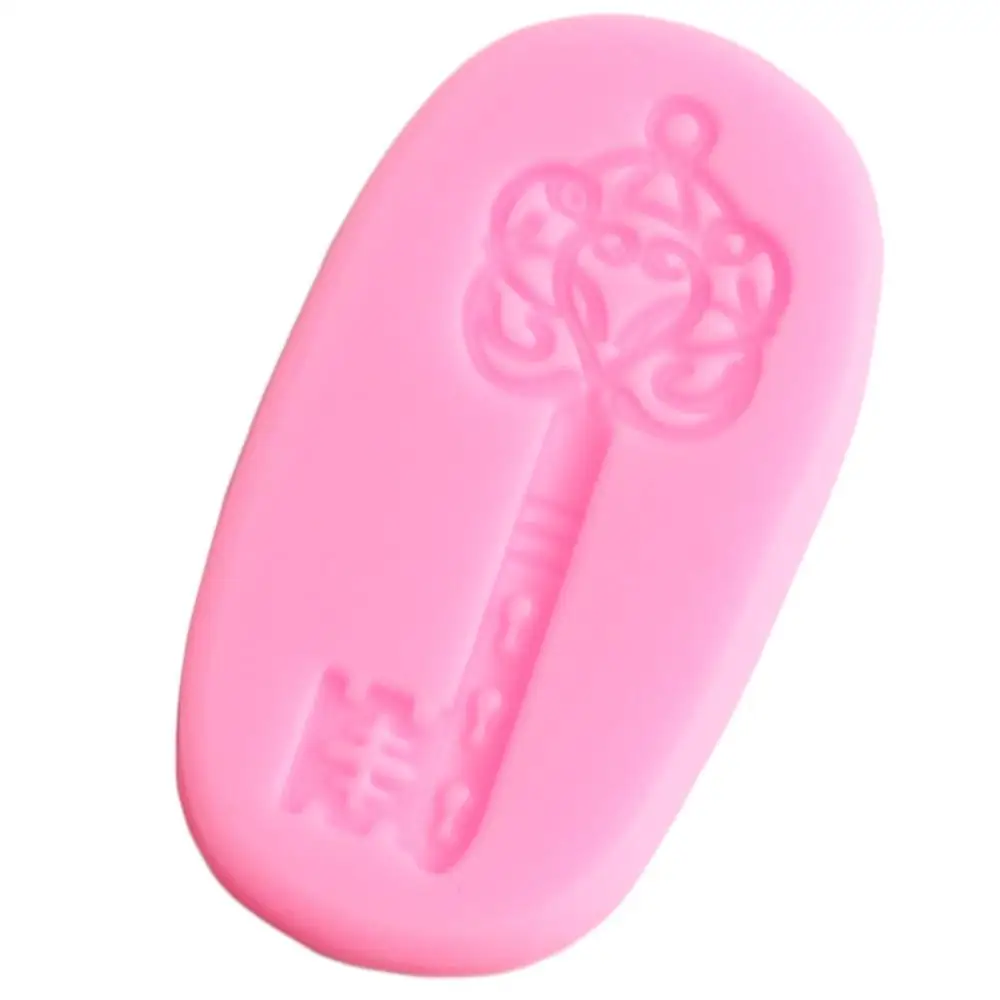 Винтажная силиконовая форма для помадки в стиле стимпанк со скелетом и каймой