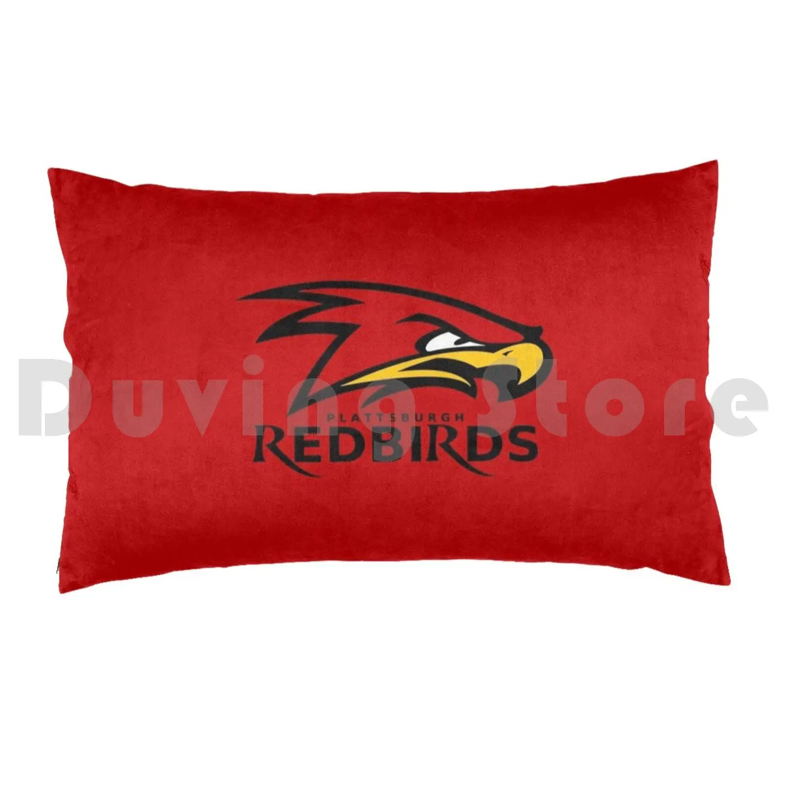 Plattsburgh Redbirds LogoPillow чехол Red Sport