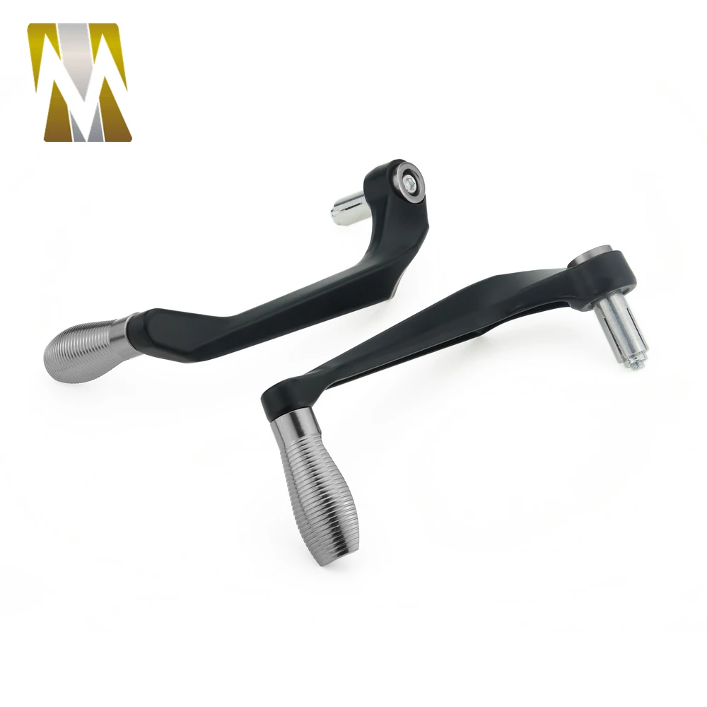 Aluminum  22mm 7/8'' Motorcycle Falling Protection Handlebar Brake Clutch Levers for Yamaha R3 R25 Handle Bar Protector Guard images - 6
