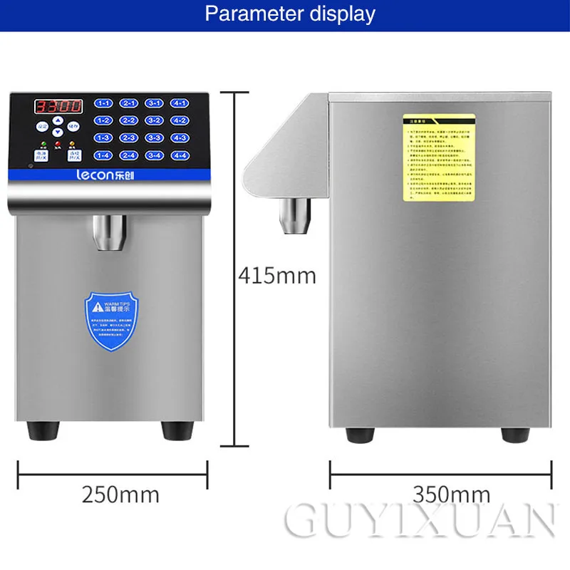 Полностью автоматическая машина для количества фруктозы 16 дюймов оборудование