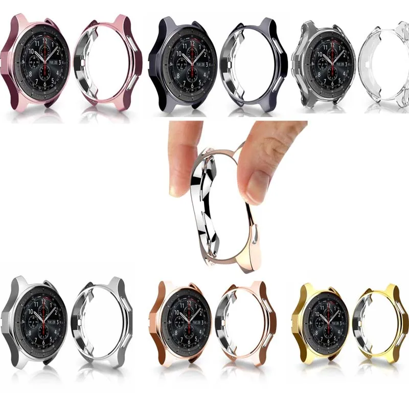 Защитный Мягкий чехол из ТПУ для galaxy watch 46 мм 42 Samsung Gear S3 Frontier защитный