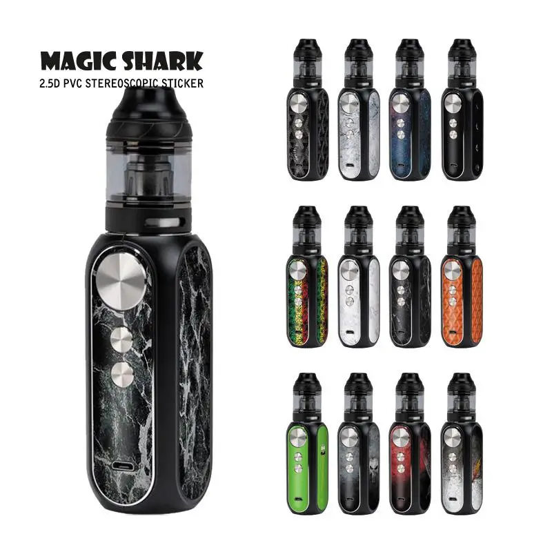 Чехол пленка Magic Shark Spider Man Flash стикер с принтом черепа камня вейп оболочка для OBS