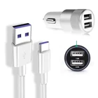 Зарядный кабель с двумя USB-портами типа C для Realme X2 Pro Q XT 5 3i Vivo S1 X27 Pro Y91i iQoo V15 Redmi note 9 8t