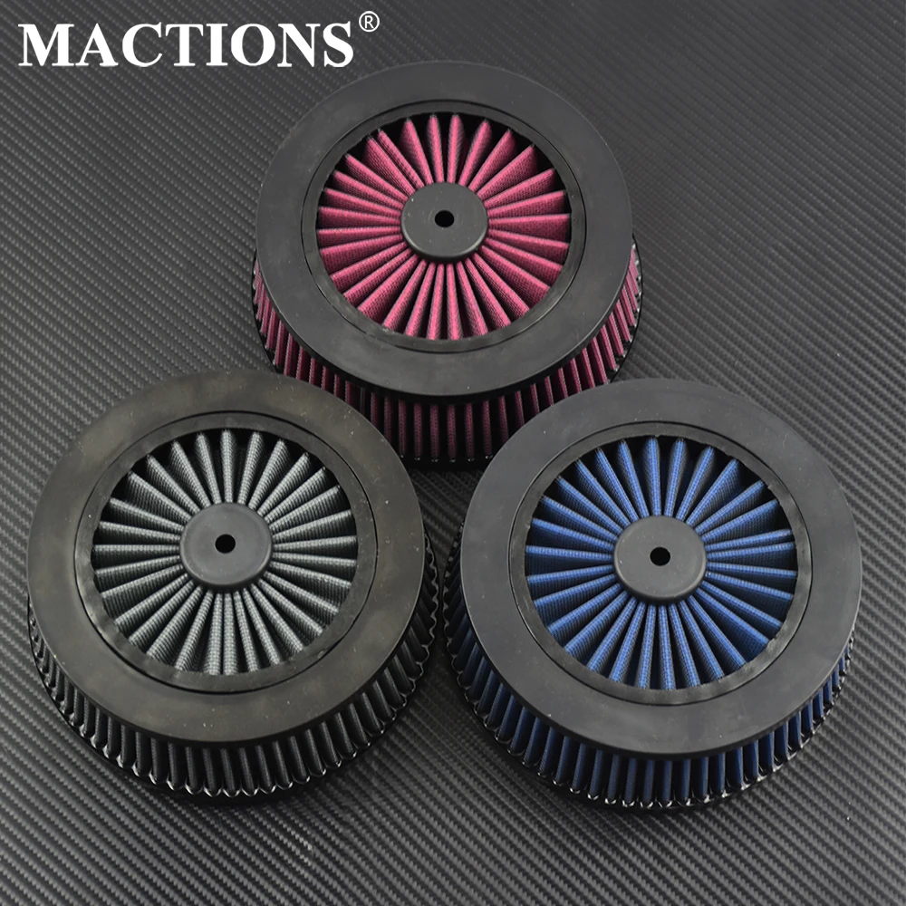 Сменный фильтр для воздухоочистителя мотоцикла серый красный синий Внутренний