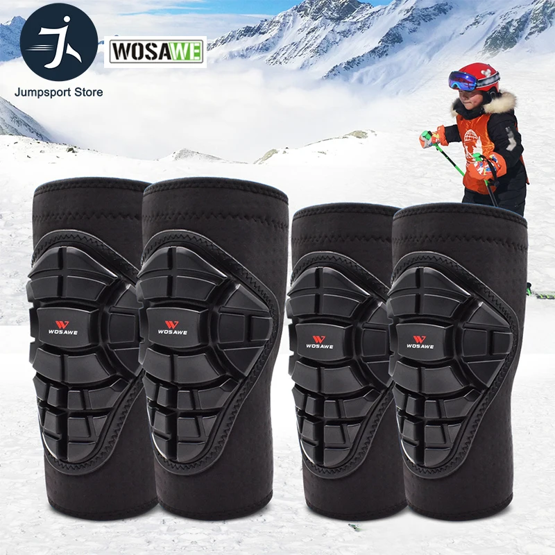 Детские налокотники WOSAWE защита для езды на велосипеде скейтборде катания