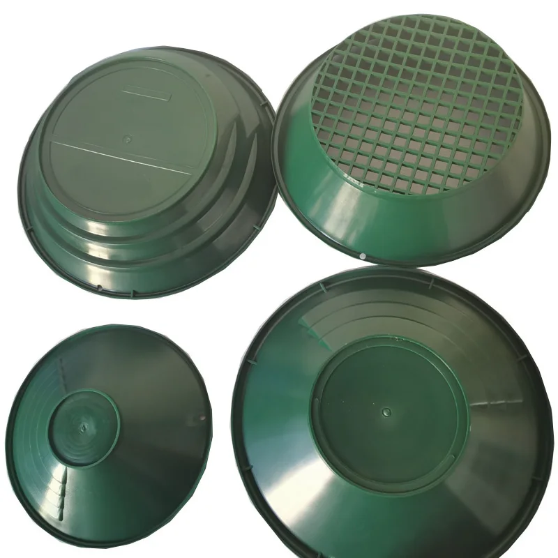 Посуда для панорамирования пластмассовая Золотая кастрюля горнодобывающей