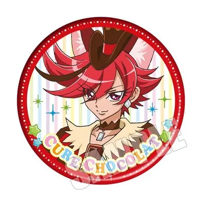 Аниме Pretty Cure Precure Usami Ichika Arisugawa Himari фигурка 6351 значок круглая брошь булавка подарки