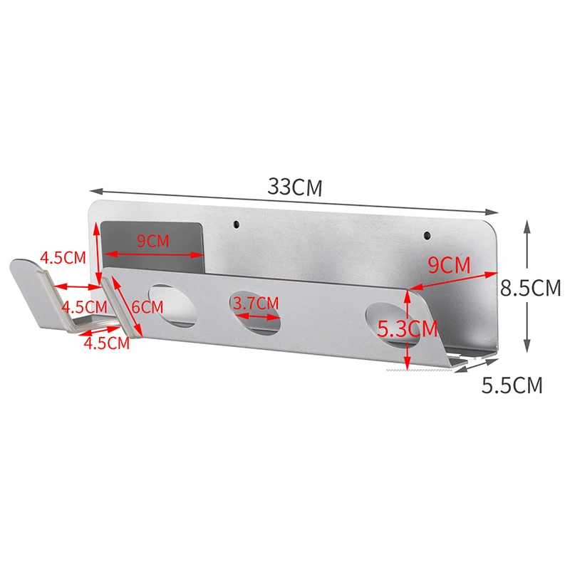 ORZ Dyson сверхзвуковой Фен держатель для ванной комнаты Органайзер полка