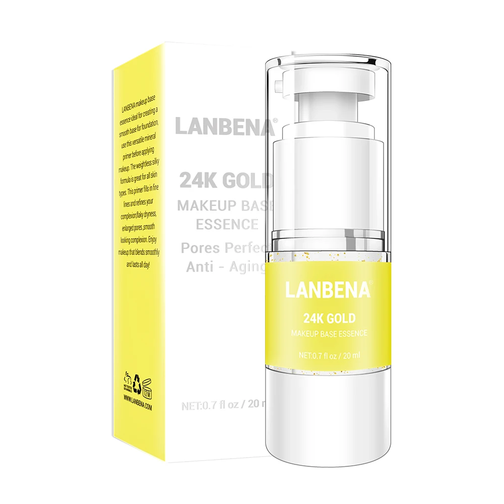 LANBENA косметика основа для макияжа сыворотка 24 к Золотая Сыворотка лица Уход за