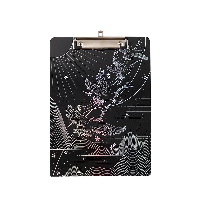 Оригинальная подставка Laserwriting Бронзирующая Бумага серии Wild Crane для осмотра папка